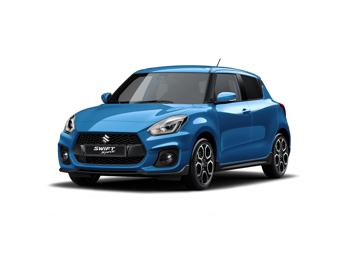 Sport udstyr og farveudvalg Swift Sport farver