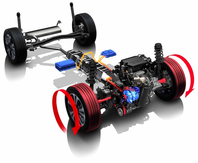 Vitara Hybrid System Illu