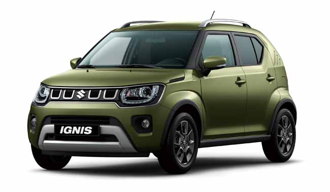 Farver og udstyr Ignis farver